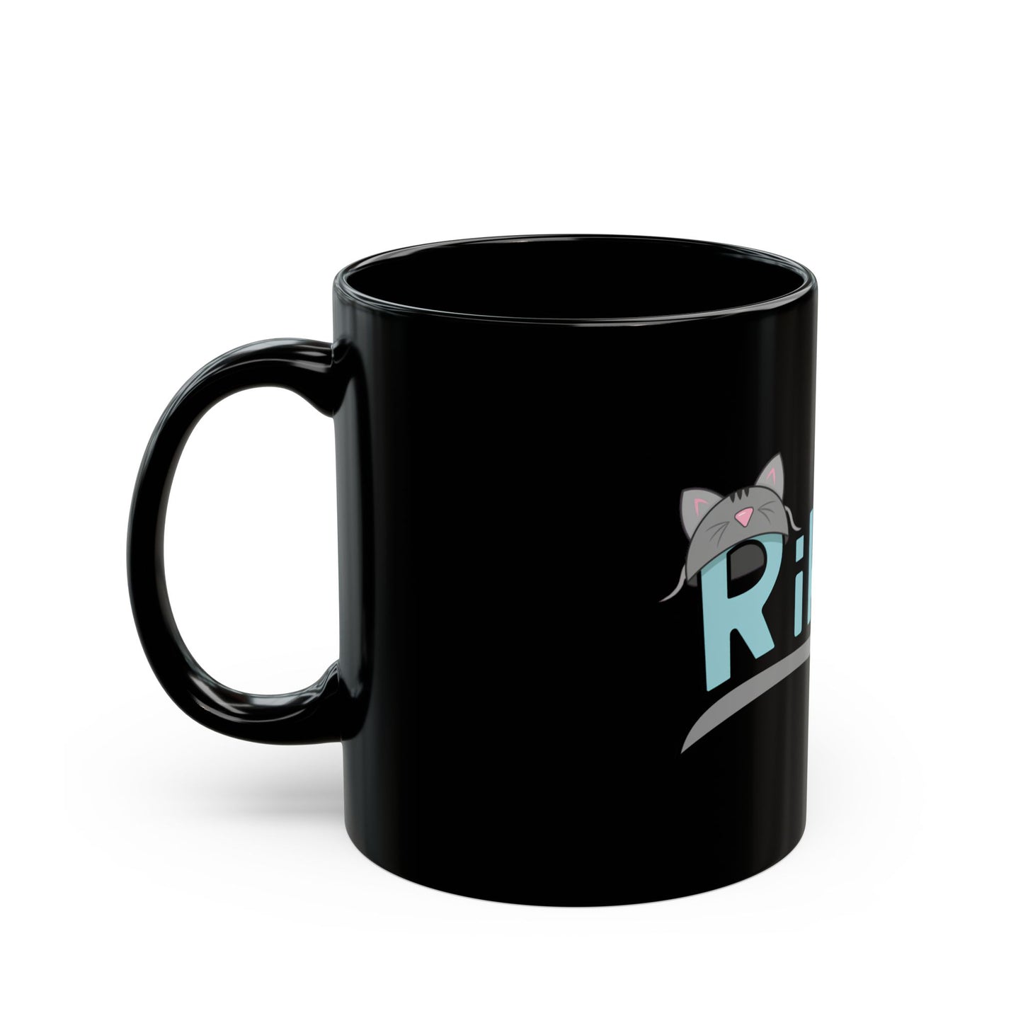 Rikles Official "Night Owl" Black Mug
