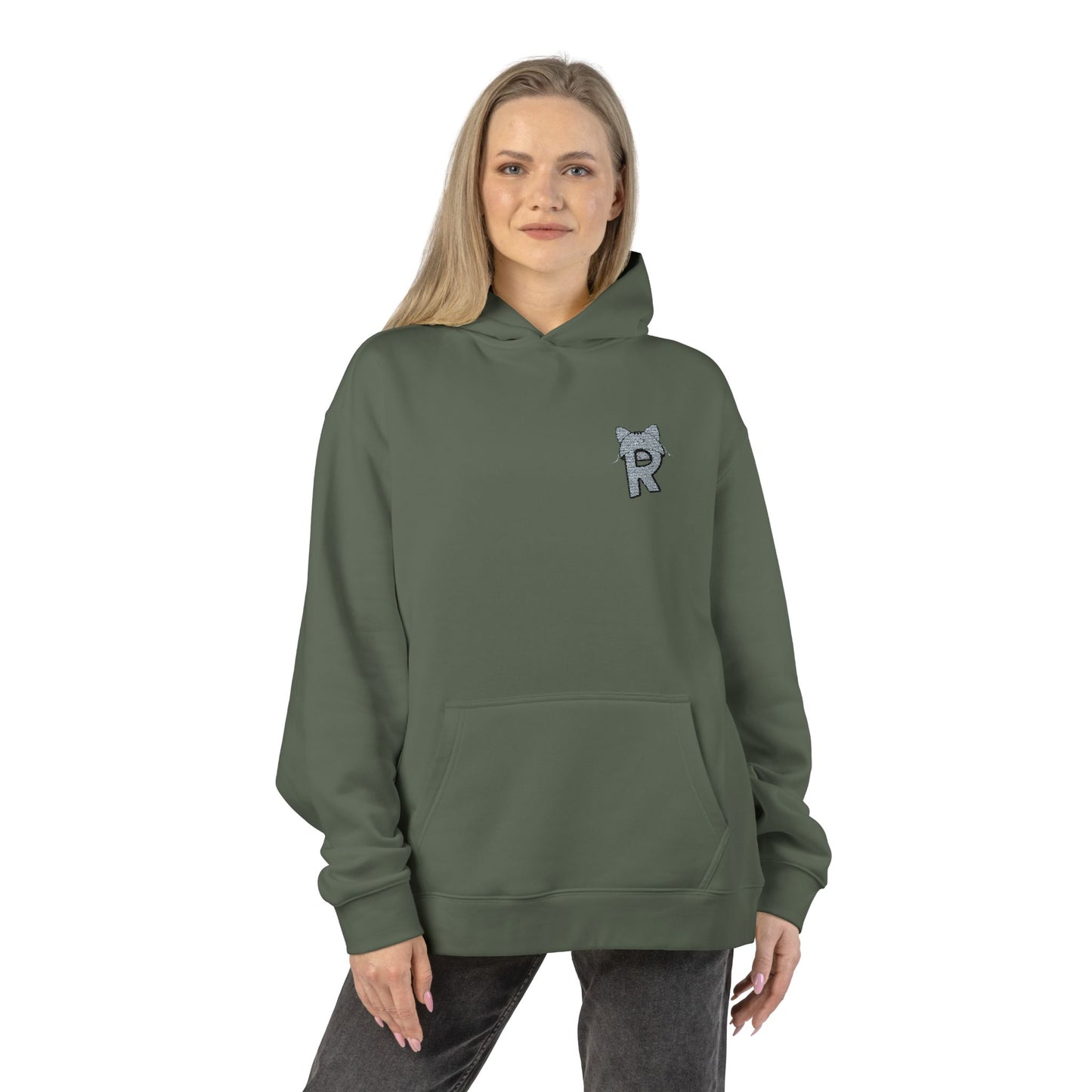 Rikles Synthwave Cat DJ Premium Hoodie