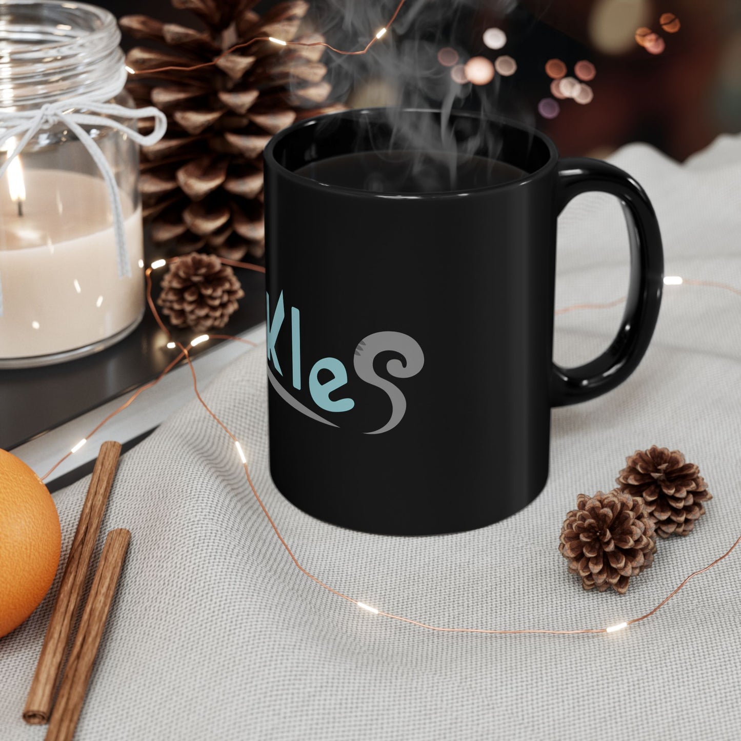 Rikles Official "Night Owl" Black Mug