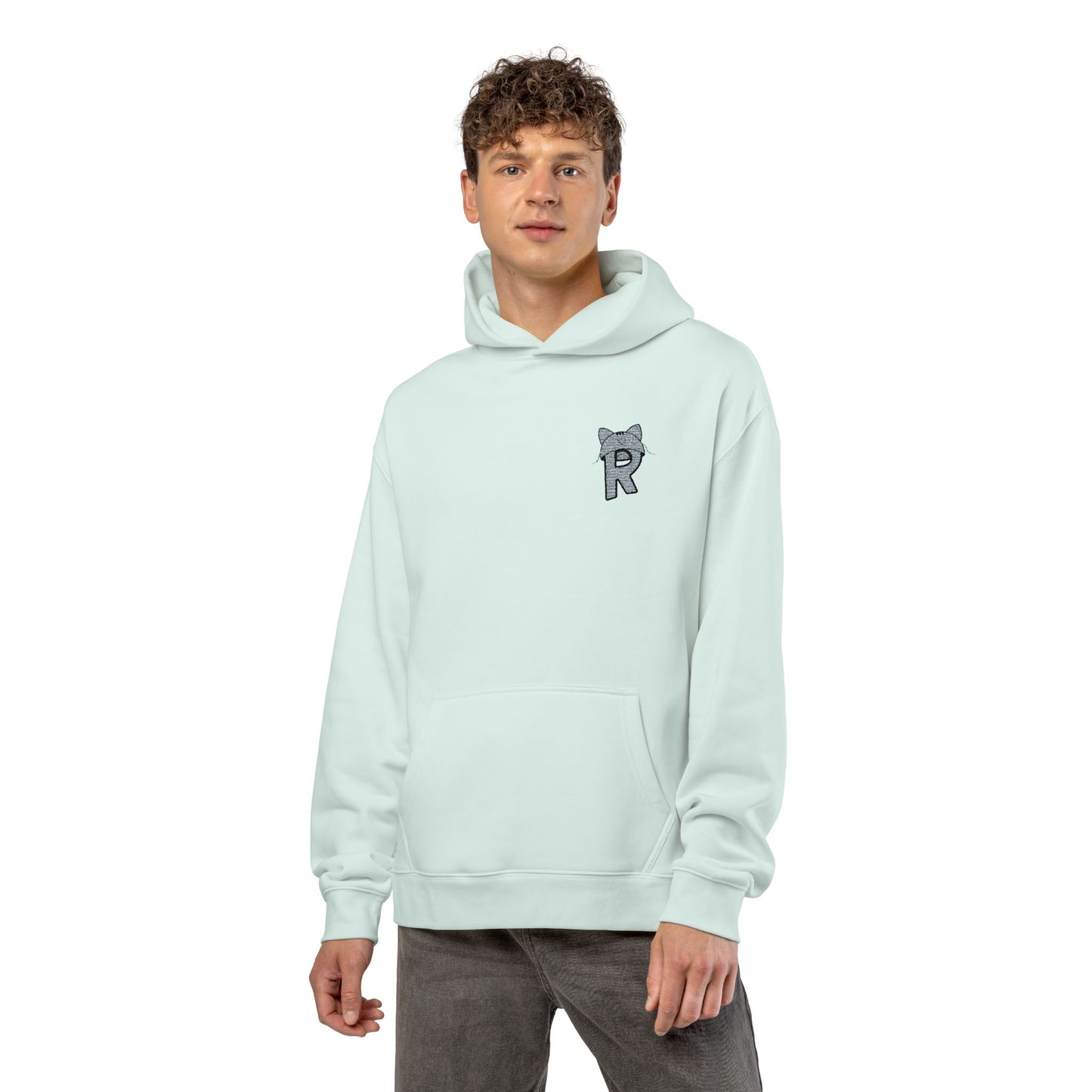 Rikles Synthwave Cat DJ Premium Hoodie