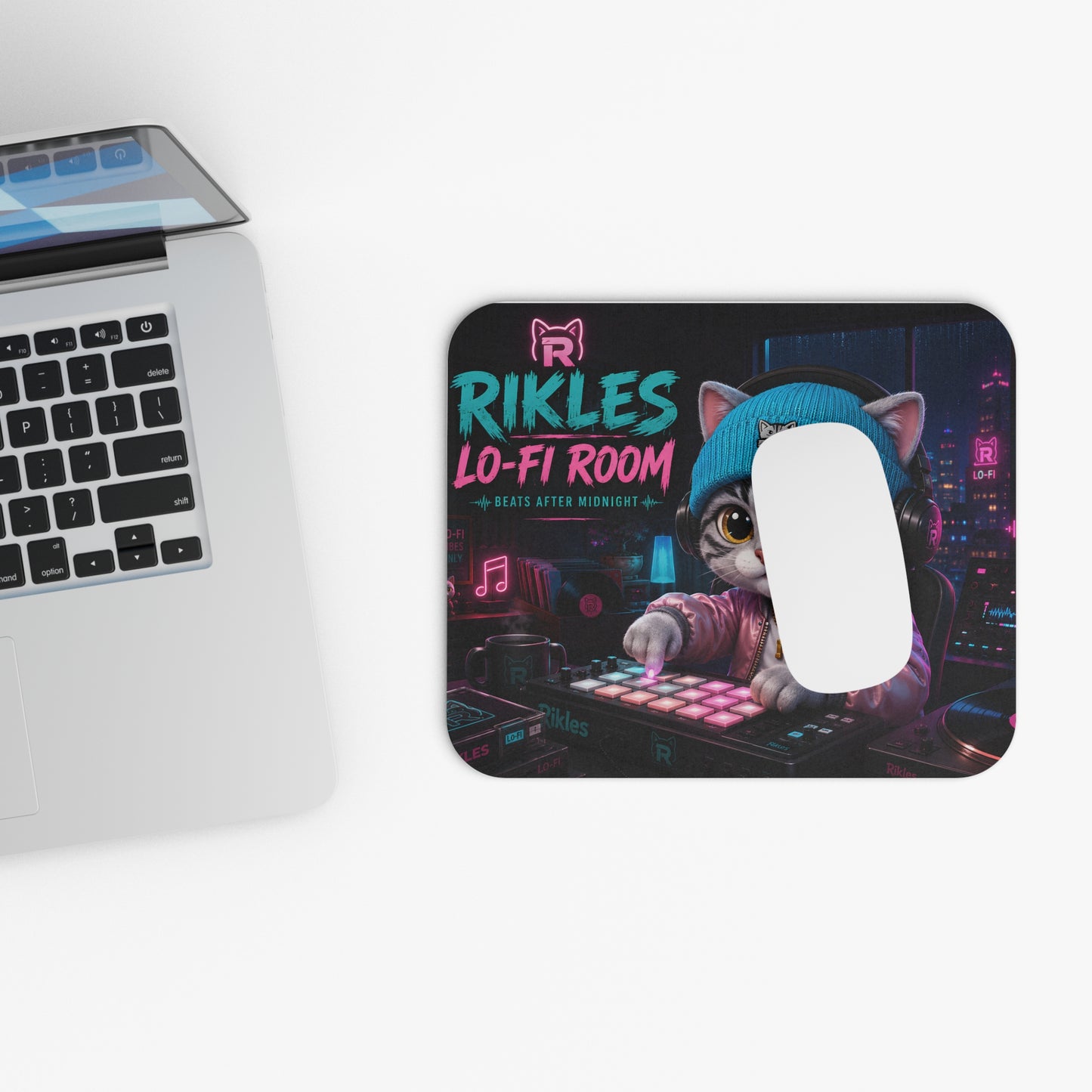 Rikles "Lo-Fi Room" Premium Gaming Mouse Pad