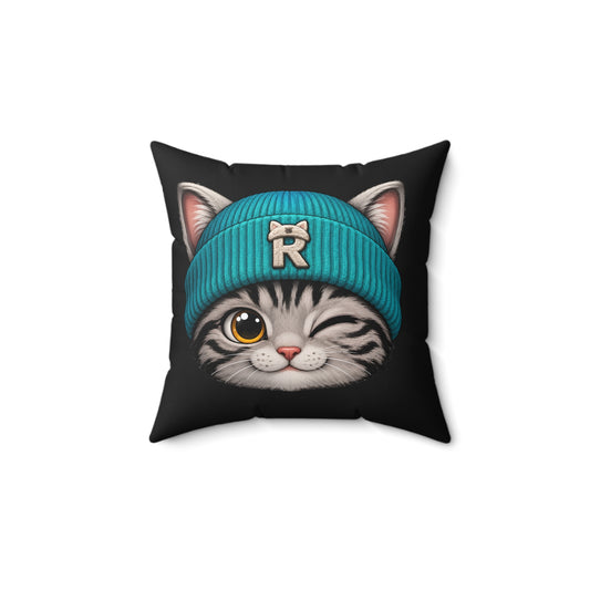 Rikles Official "Wink" Cozy Room Pillow