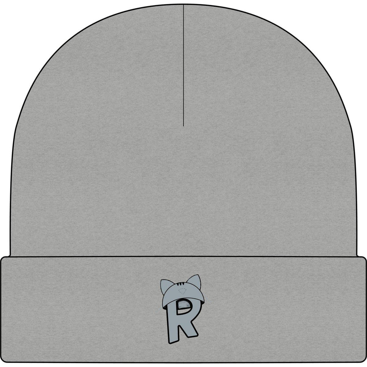 Rikles Official "Stealth Cat" Cuff Beanie