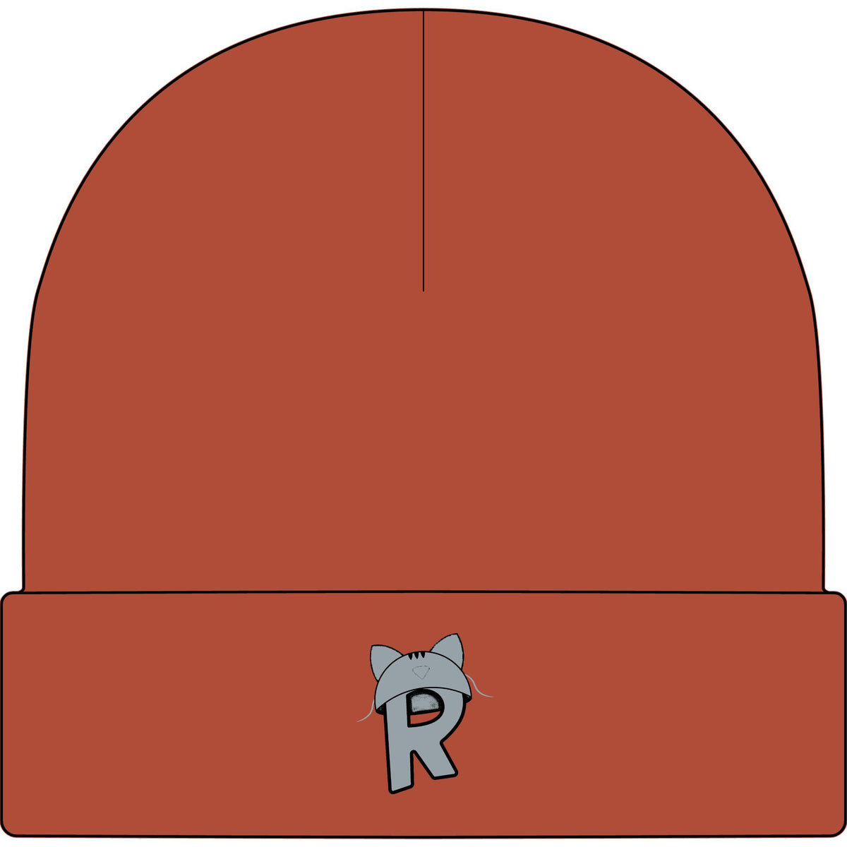 Rikles Official "Stealth Cat" Cuff Beanie
