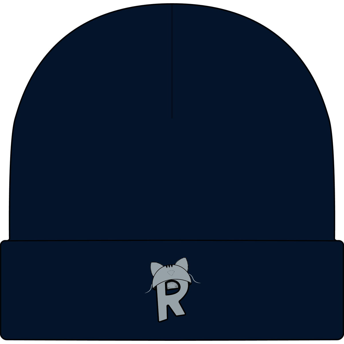 Rikles Official "Stealth Cat" Cuff Beanie