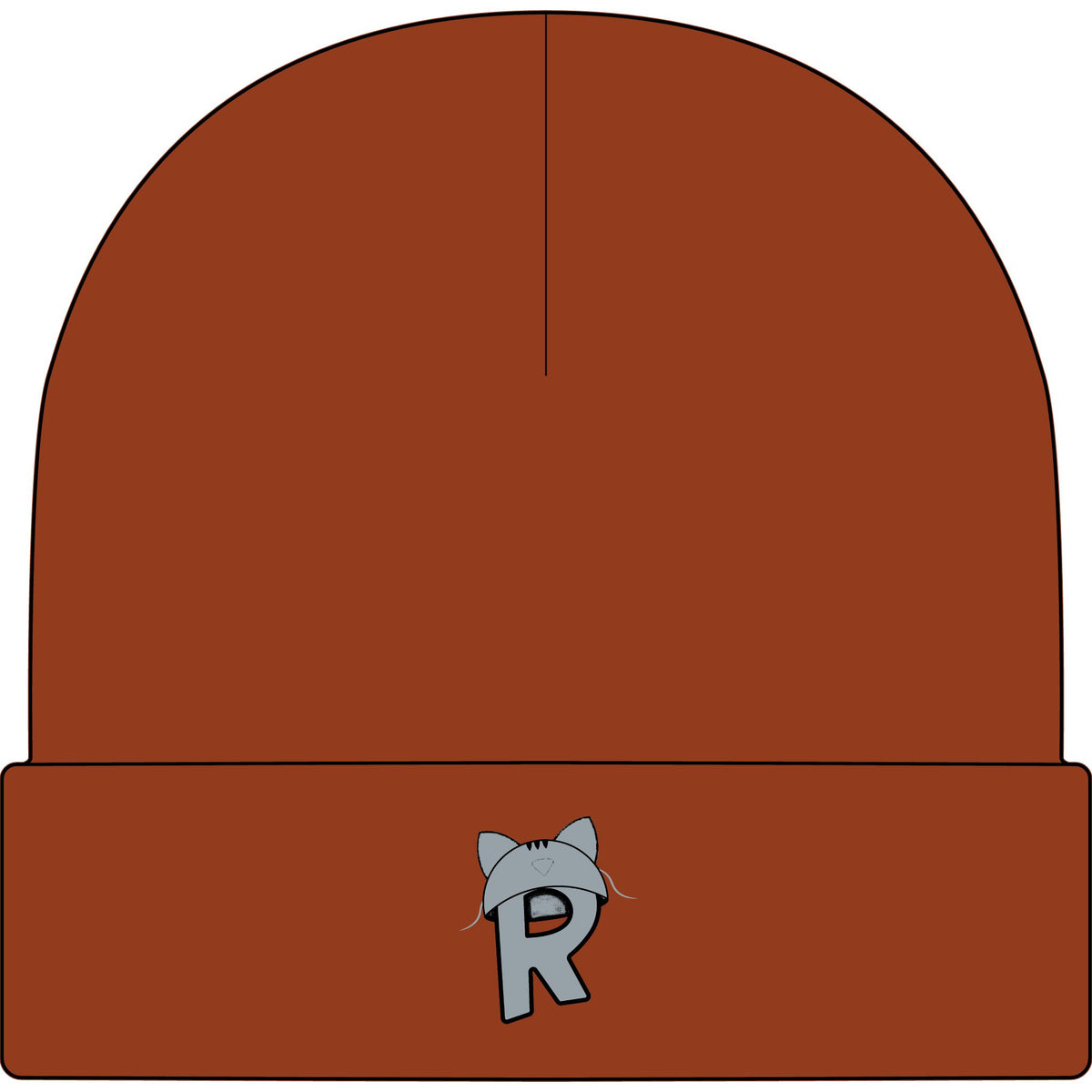 Rikles Official "Stealth Cat" Cuff Beanie