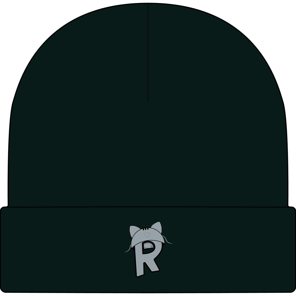 Rikles Official "Stealth Cat" Cuff Beanie