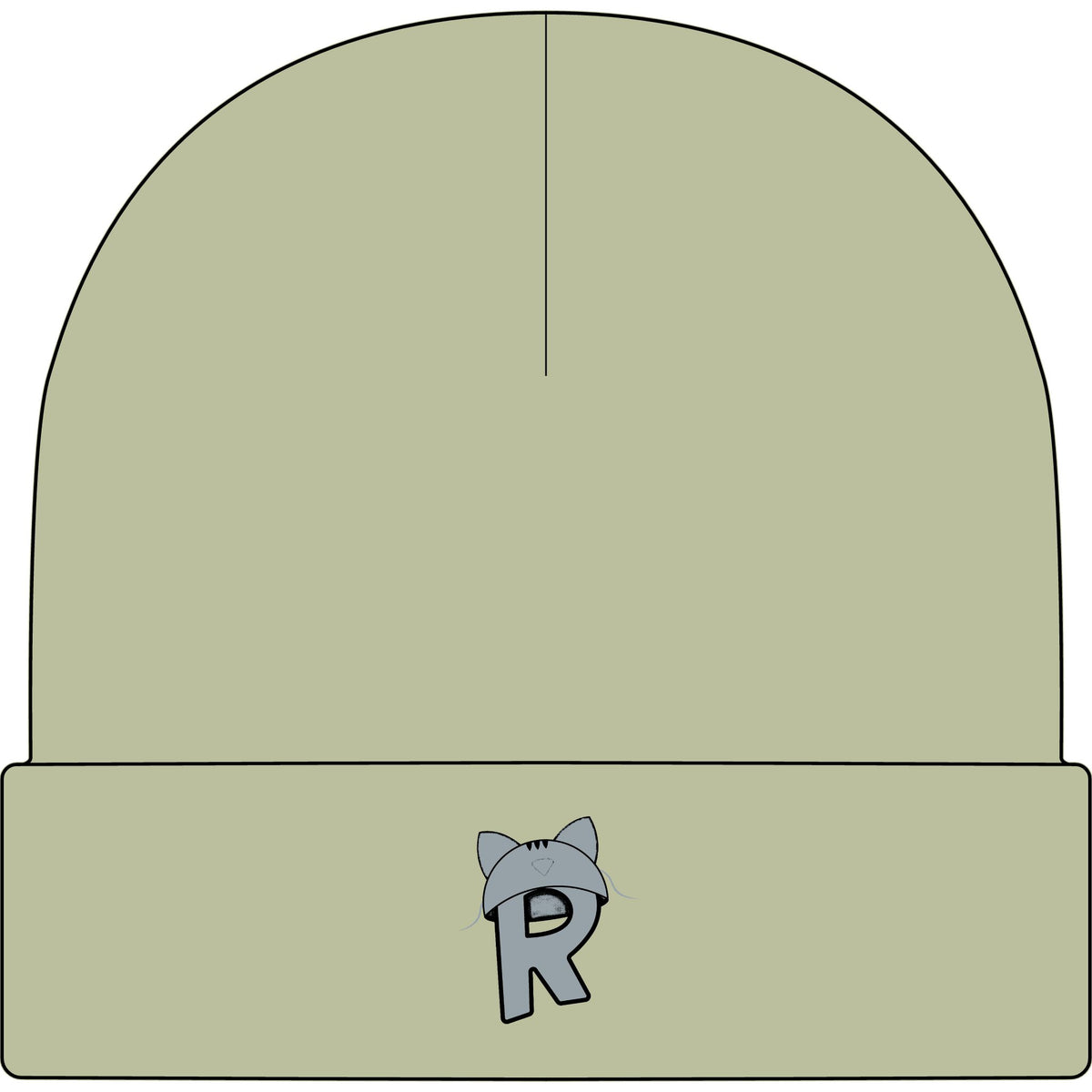 Rikles Official "Stealth Cat" Cuff Beanie