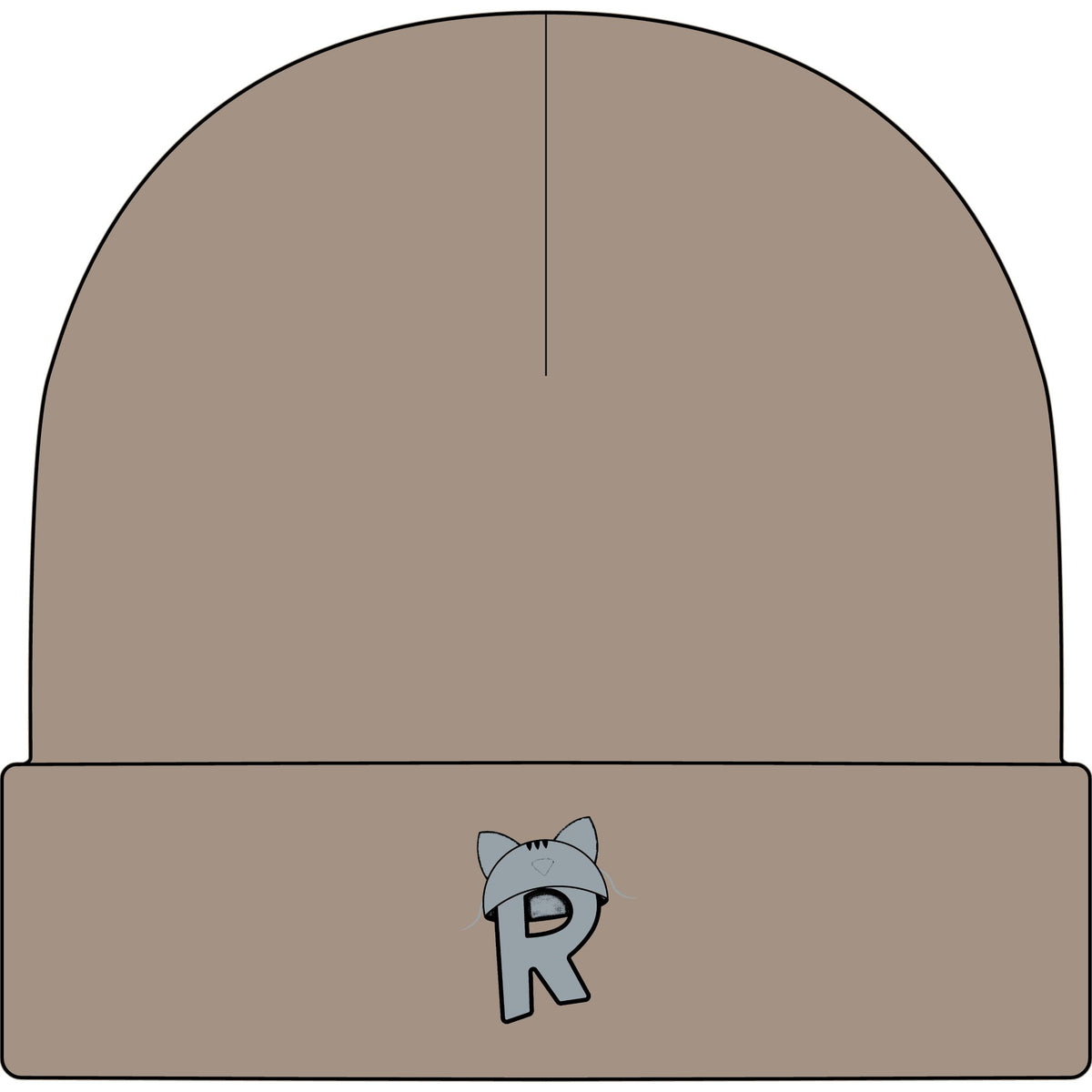 Rikles Official "Stealth Cat" Cuff Beanie