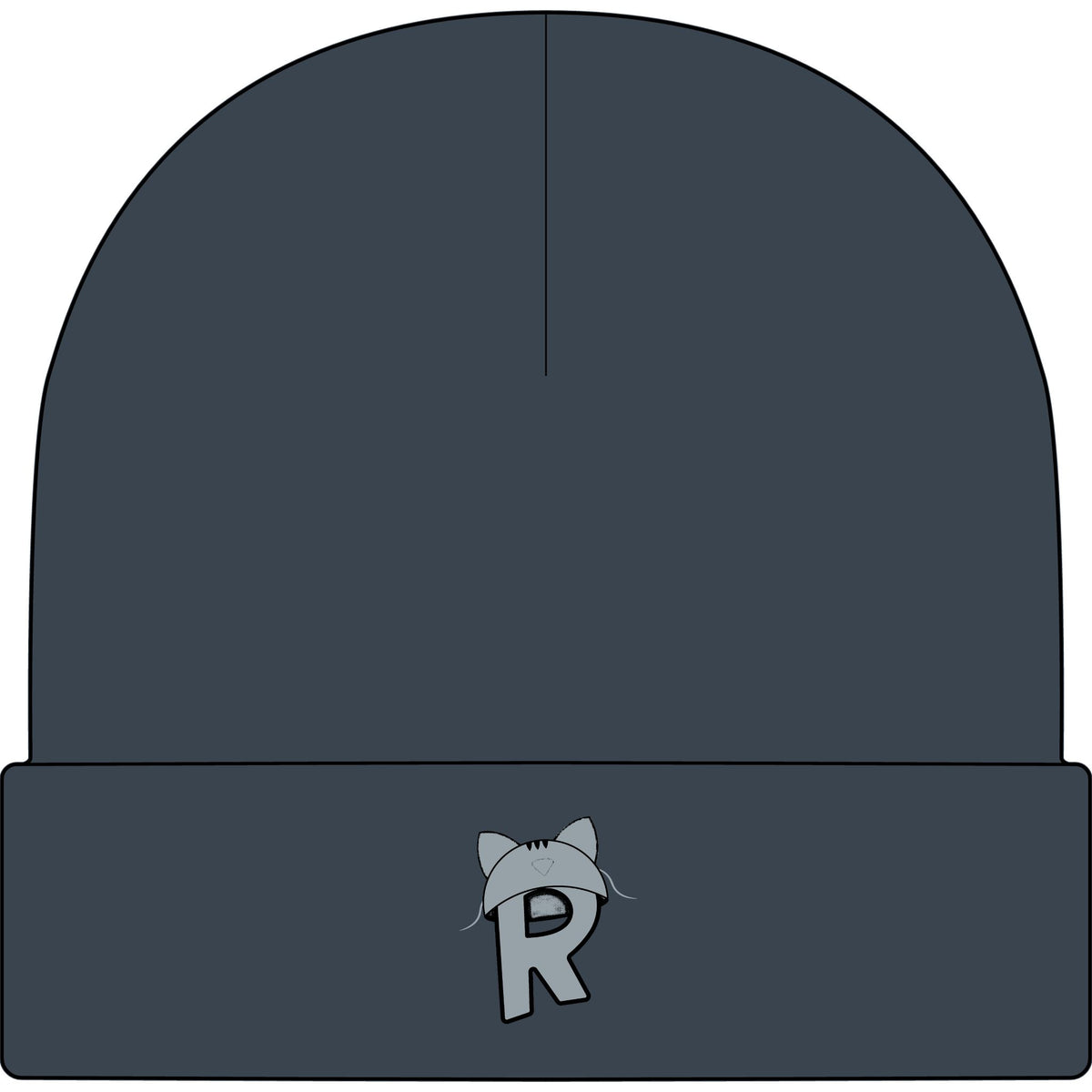 Rikles Official "Stealth Cat" Cuff Beanie