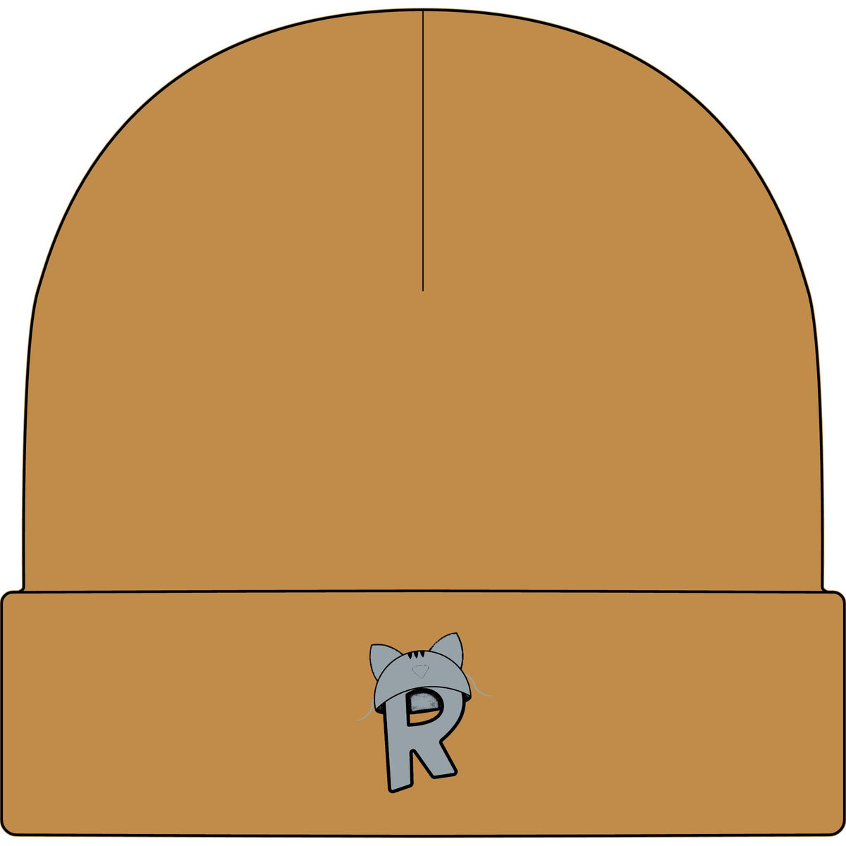 Rikles Official "Stealth Cat" Cuff Beanie