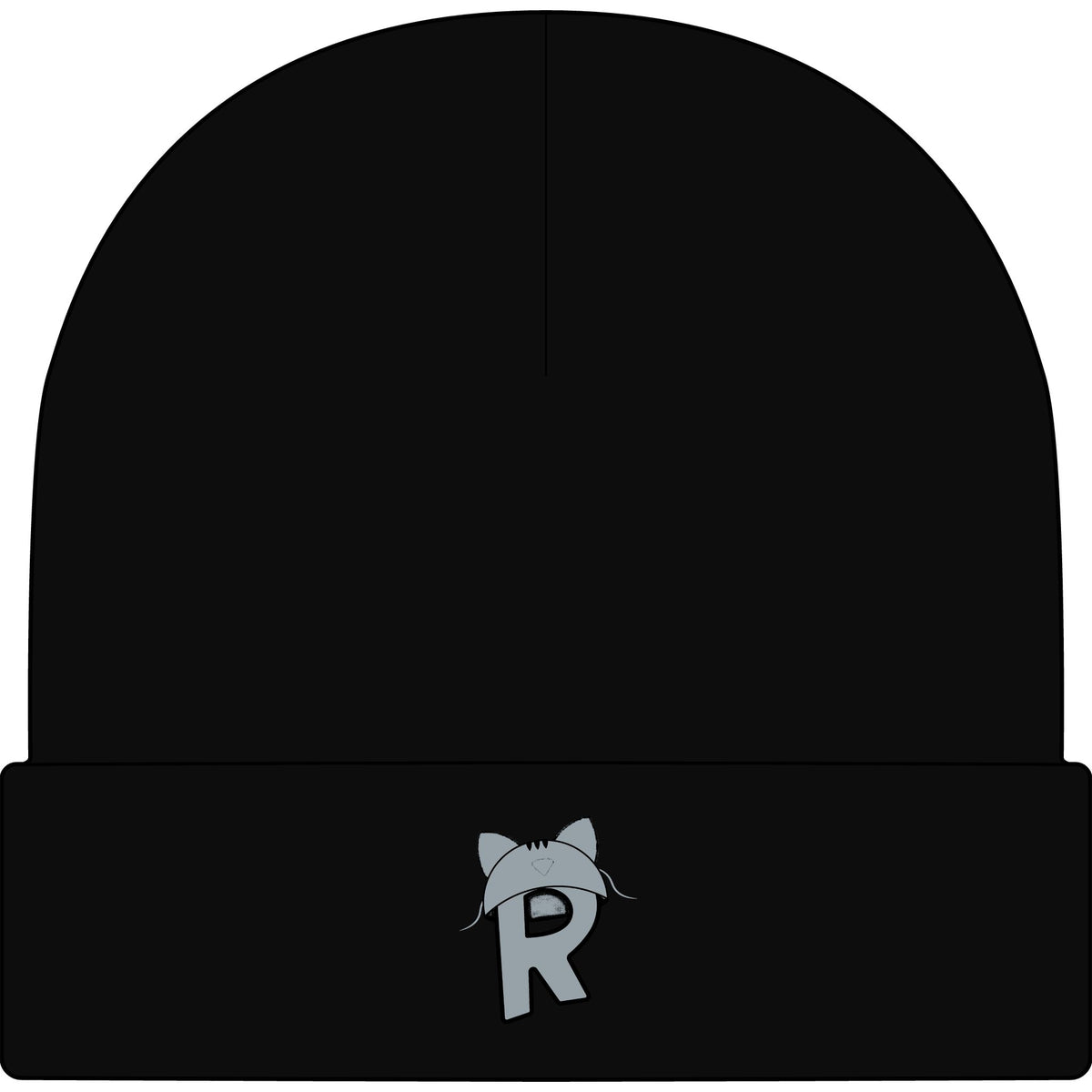 Rikles Official "Stealth Cat" Cuff Beanie