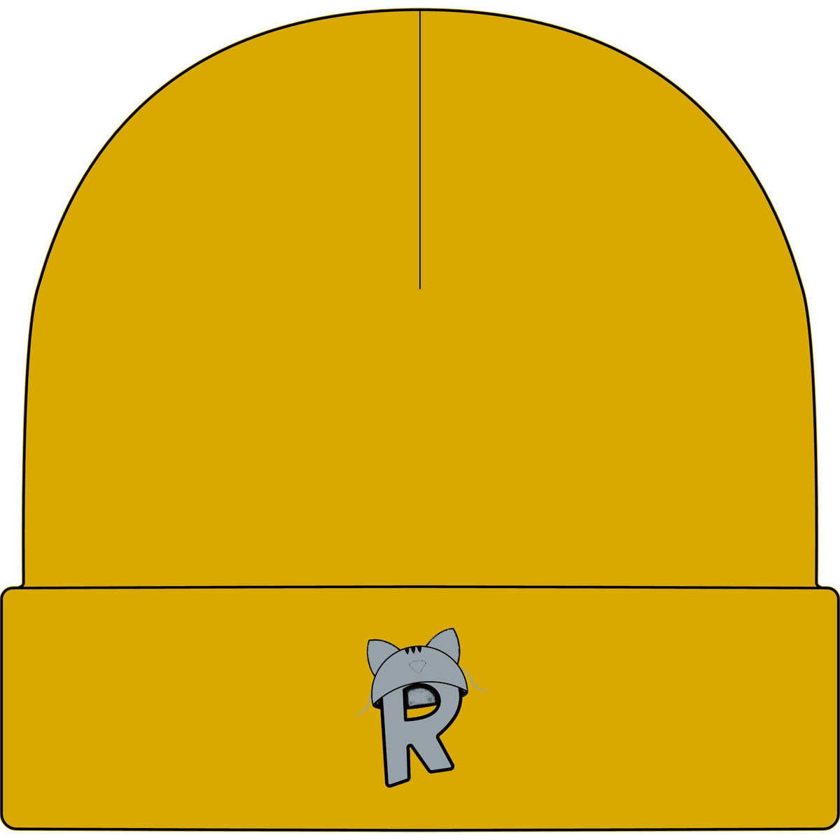 Rikles Official "Stealth Cat" Cuff Beanie