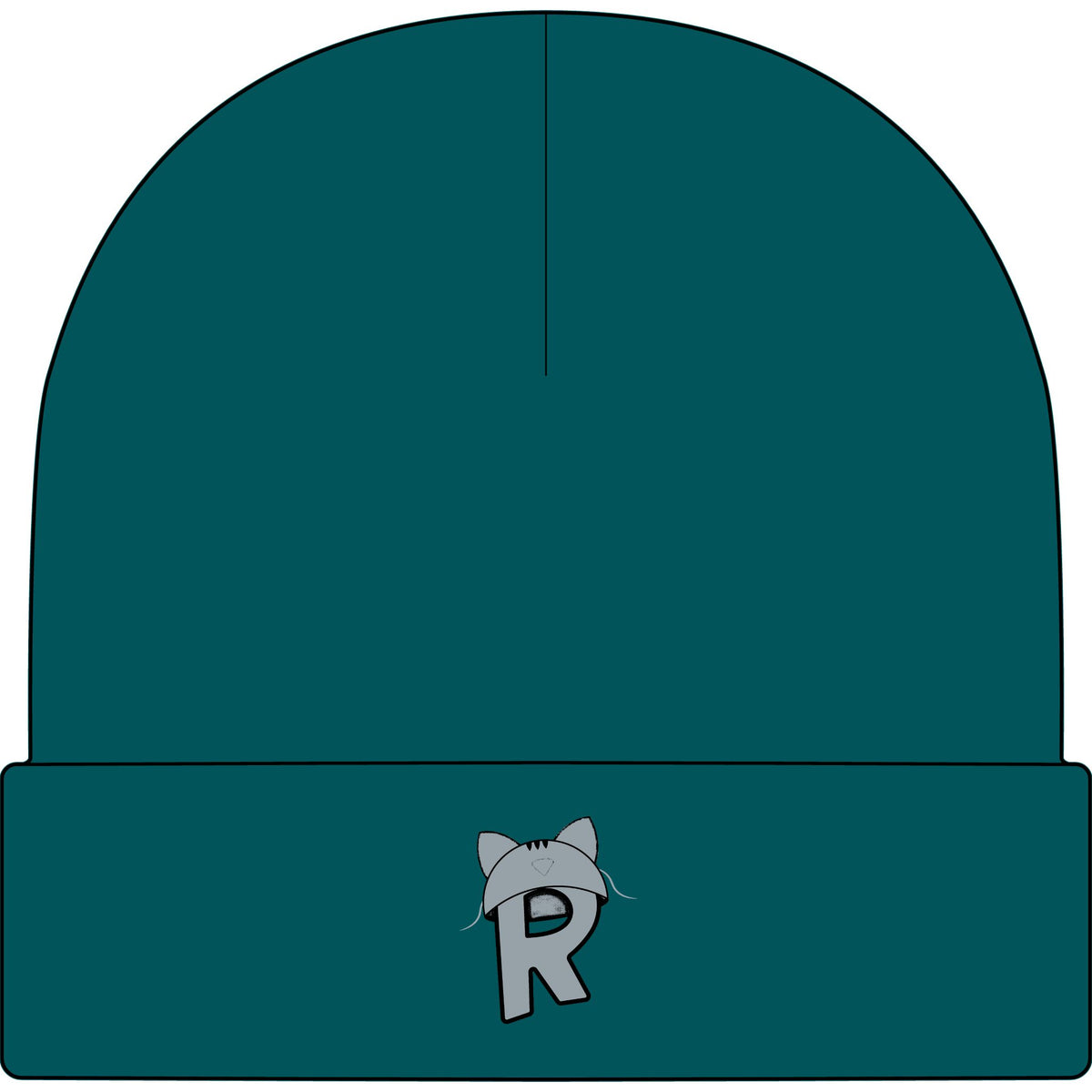 Rikles Official "Stealth Cat" Cuff Beanie