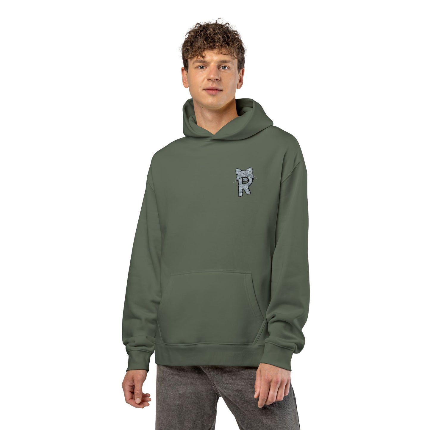Rikles Synthwave Cat DJ Premium Hoodie