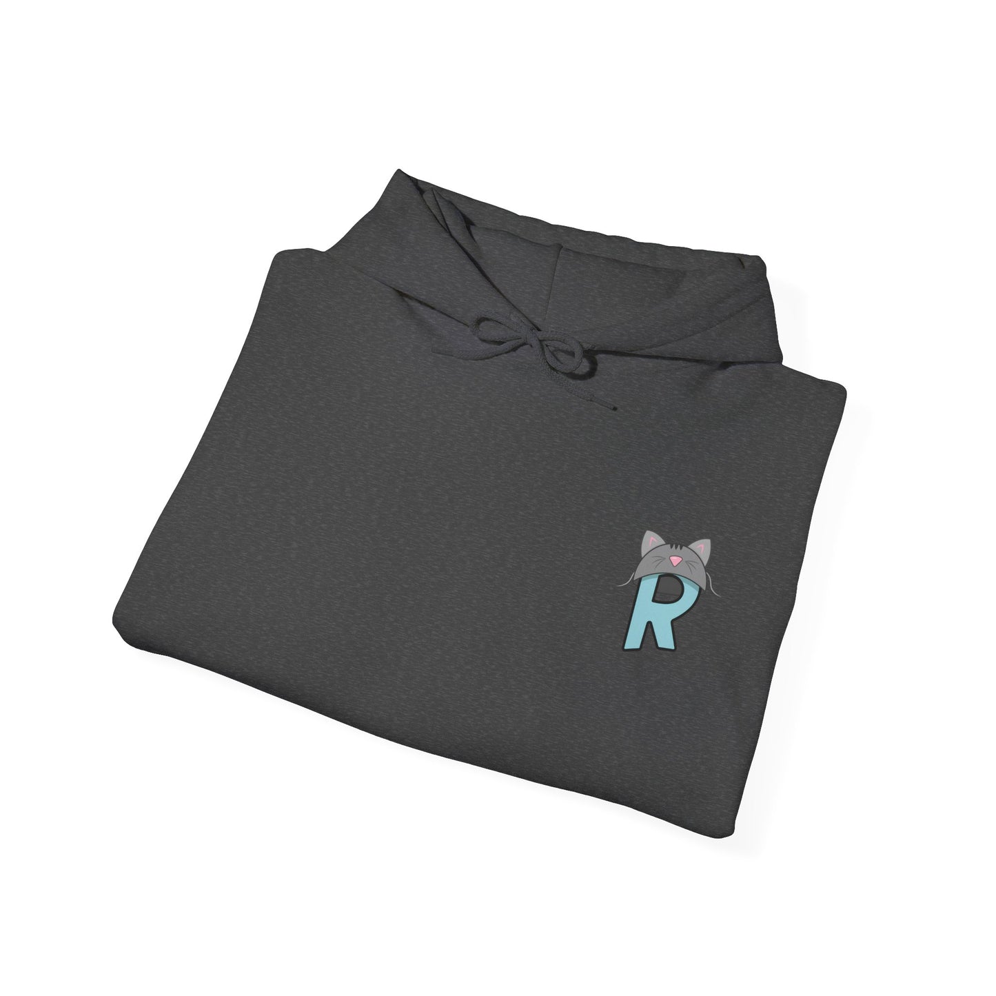 Retro Cyberpunk Cat Hoodie – "RILES" Gamer Cat Sweatshirt