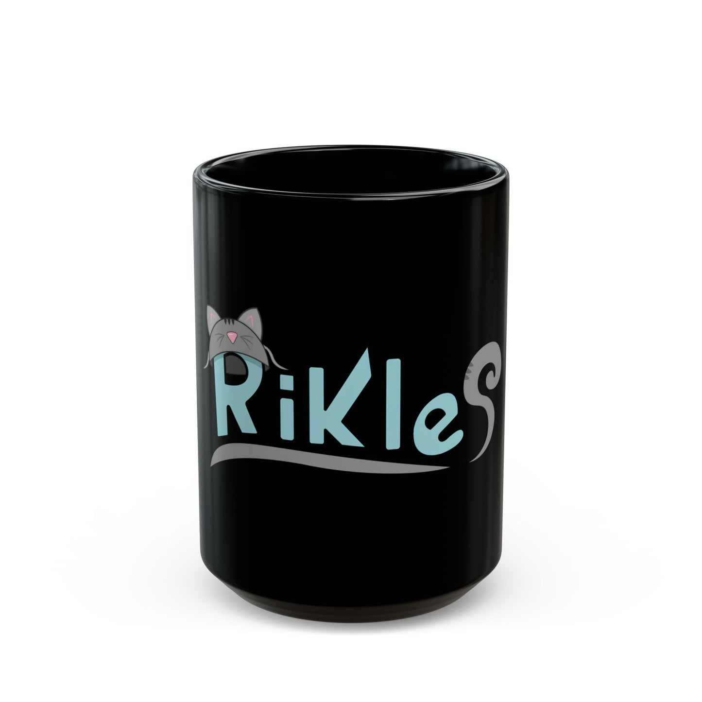 Rikles Official "Night Owl" Black Mug