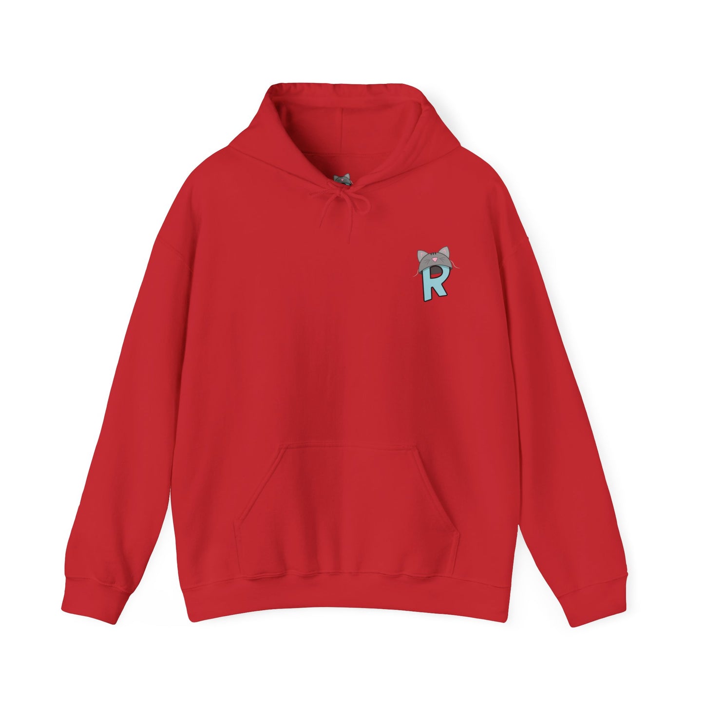 Retro Cyberpunk Cat Hoodie – "RILES" Gamer Cat Sweatshirt