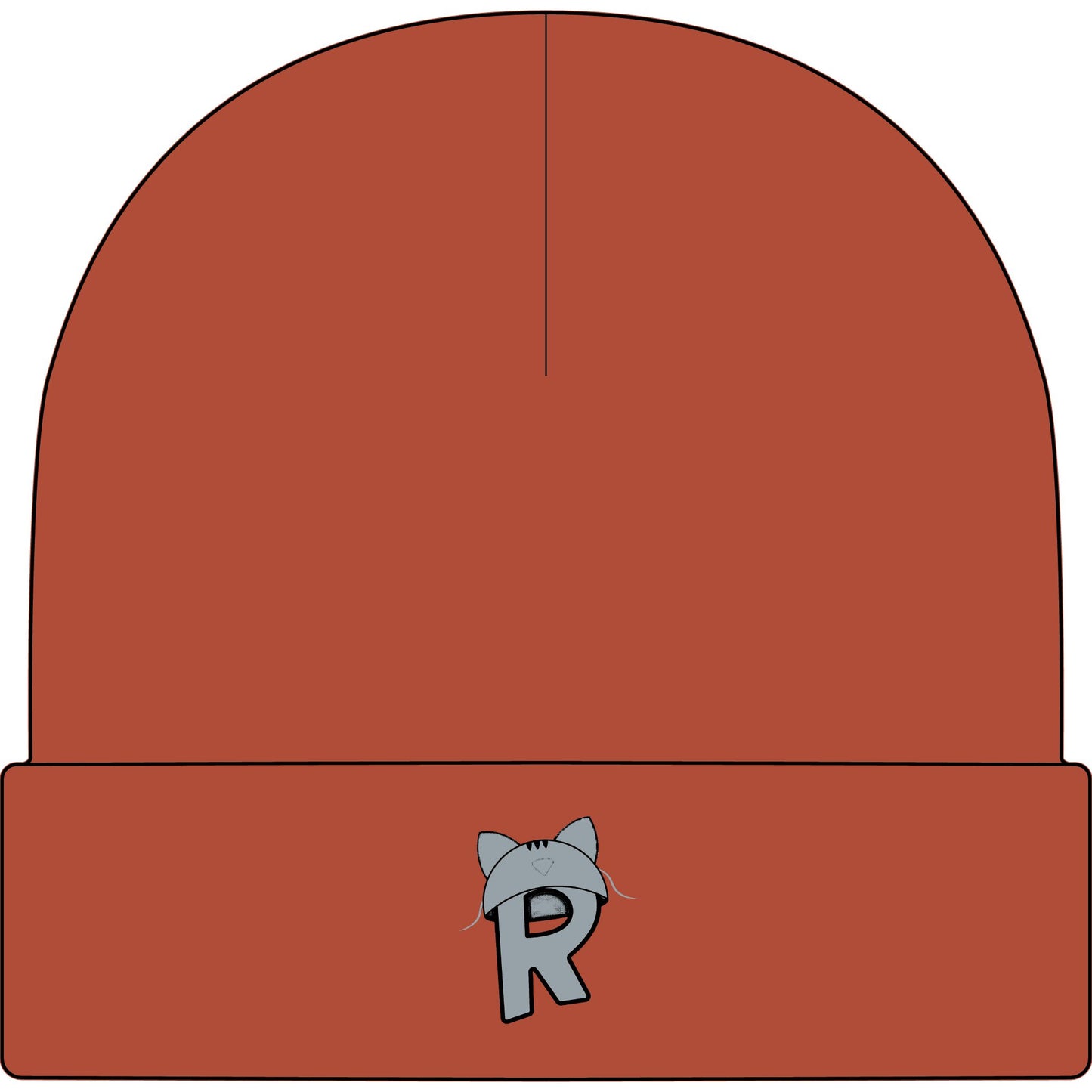 Rikles Official "Stealth Cat" Cuff Beanie