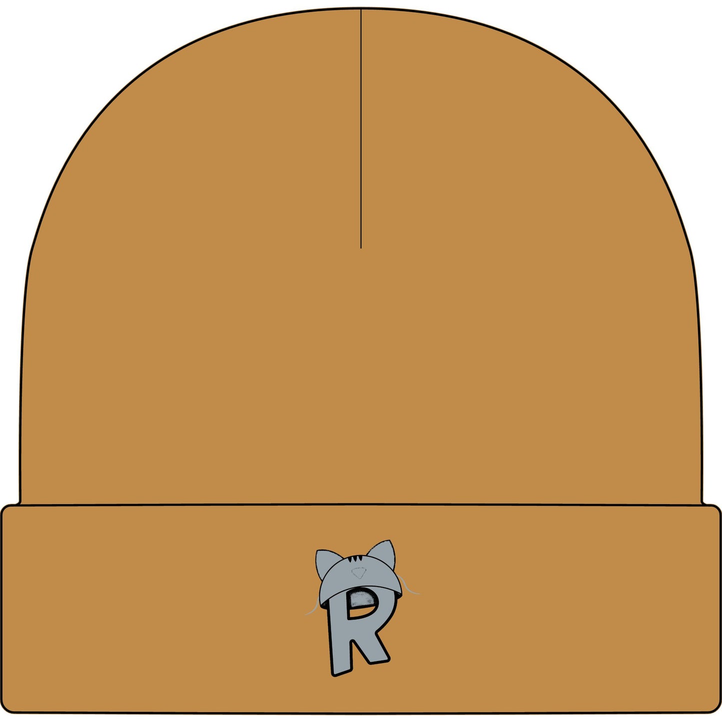 Rikles Official "Stealth Cat" Cuff Beanie