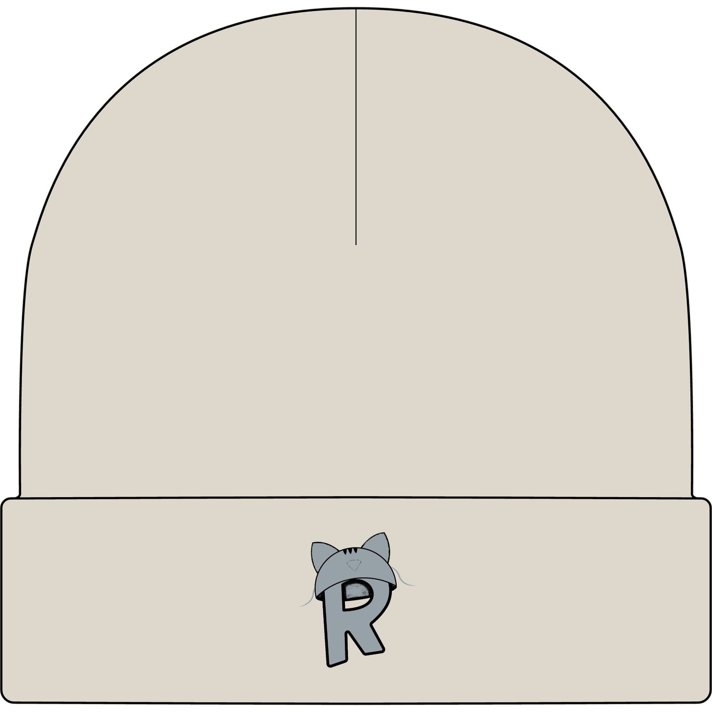 Rikles Official "Stealth Cat" Cuff Beanie