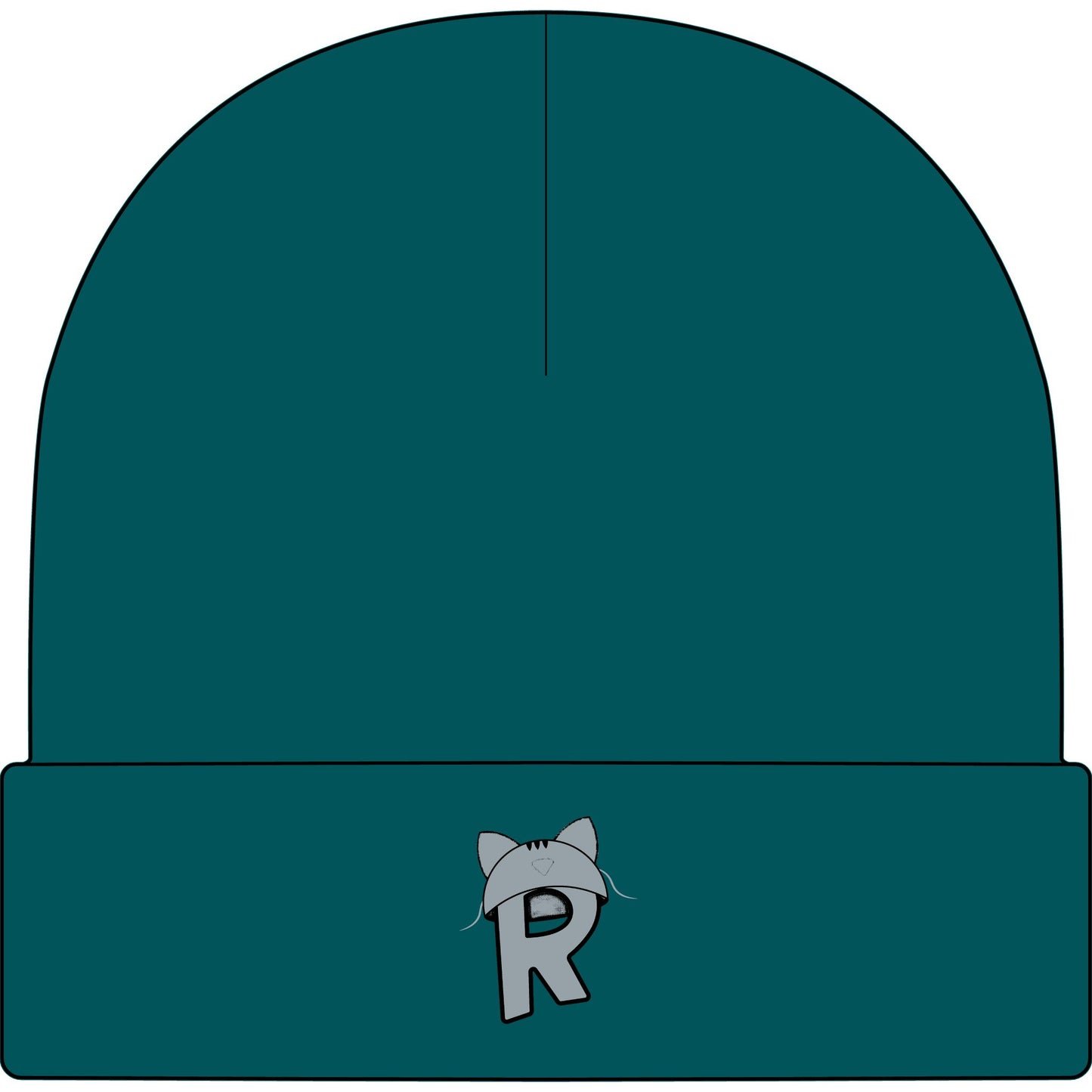 Rikles Official "Stealth Cat" Cuff Beanie