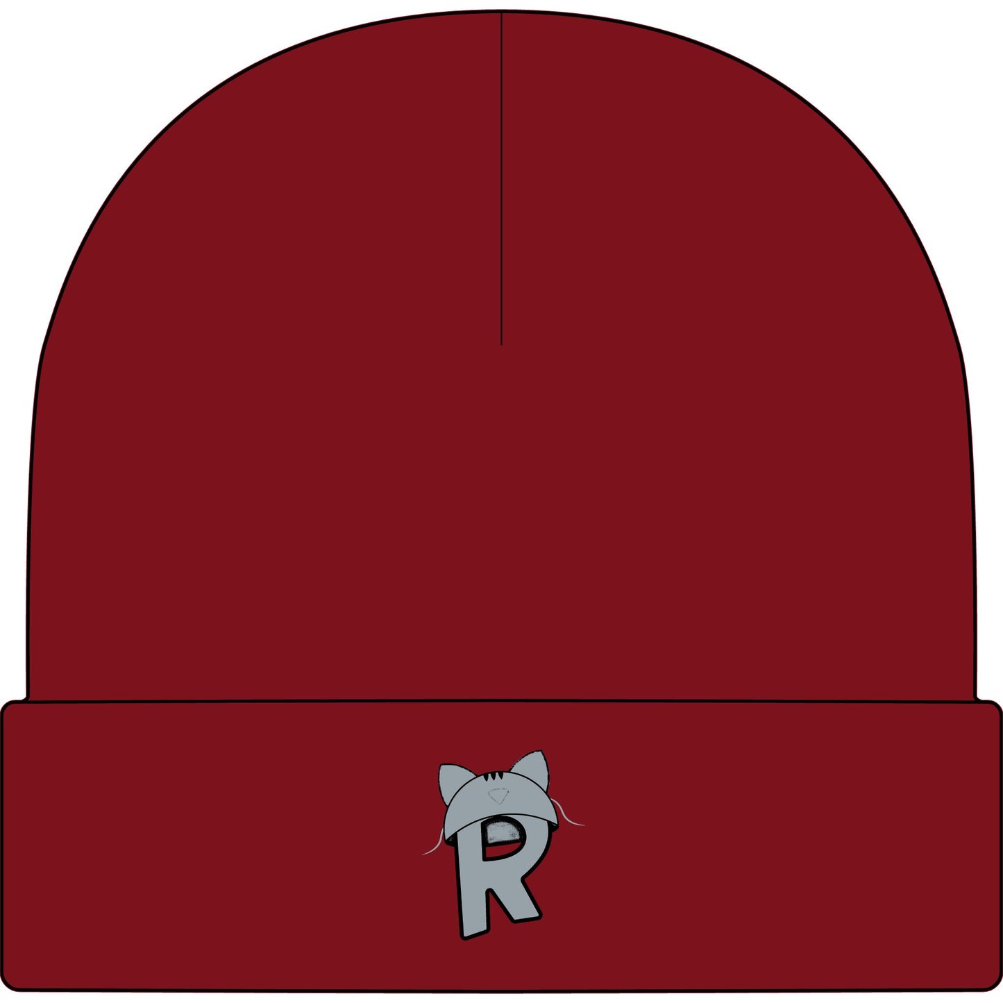 Rikles Official "Stealth Cat" Cuff Beanie