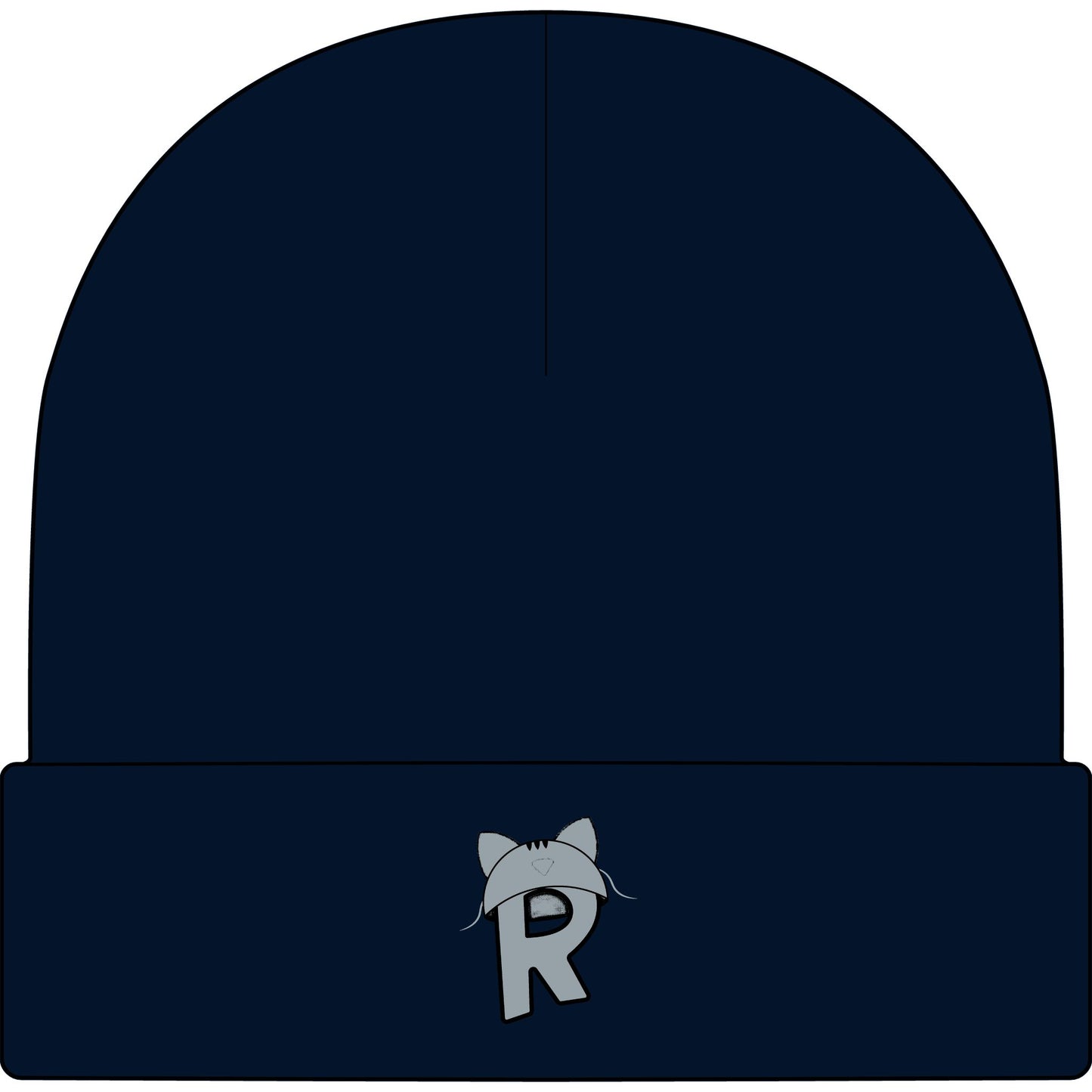 Rikles Official "Stealth Cat" Cuff Beanie
